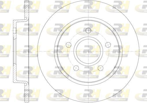 Roadhouse 6846.00 - Bremžu diski autospares.lv