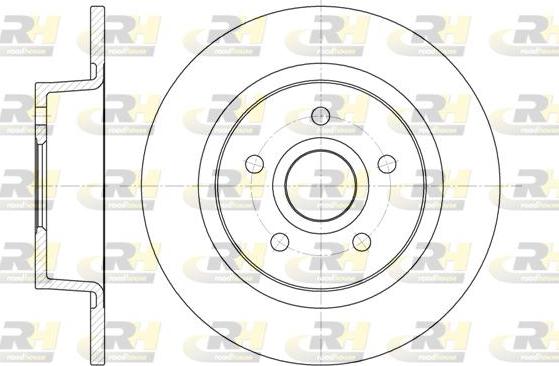 Roadhouse 6863.00 - Bremžu diski www.autospares.lv