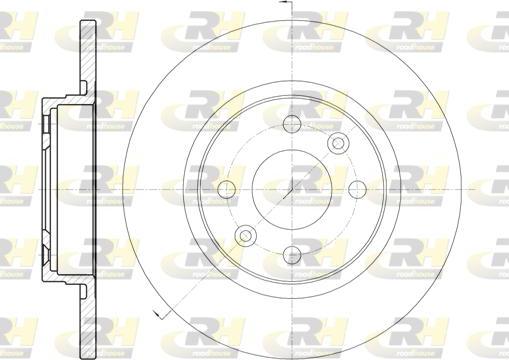 Roadhouse 6809.00 - Bremžu diski www.autospares.lv