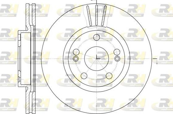 Roadhouse 6301.10 - Bremžu diski www.autospares.lv