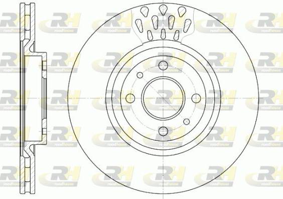 Roadhouse 6315.10 - Bremžu diski autospares.lv