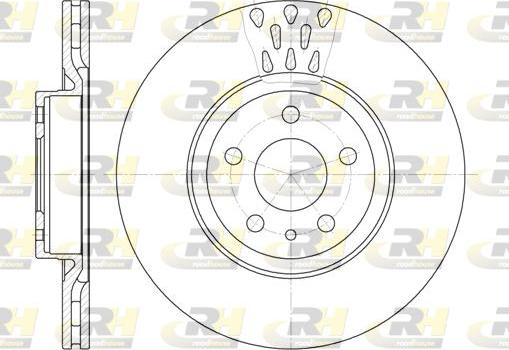 Roadhouse 6316.10 - Bremžu diski www.autospares.lv