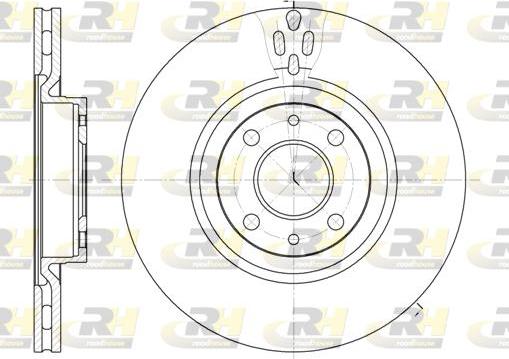 Roadhouse 6316.11 - Bremžu diski www.autospares.lv