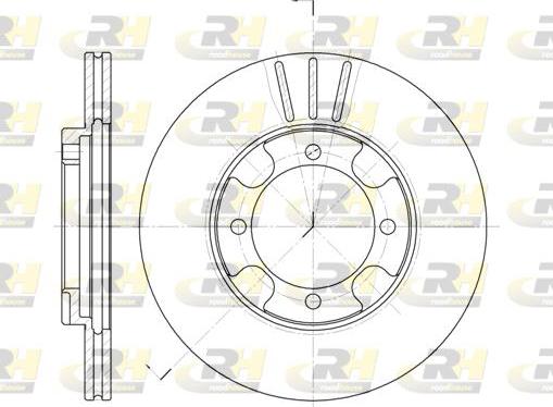 Roadhouse 6389.10 - Bremžu diski autospares.lv