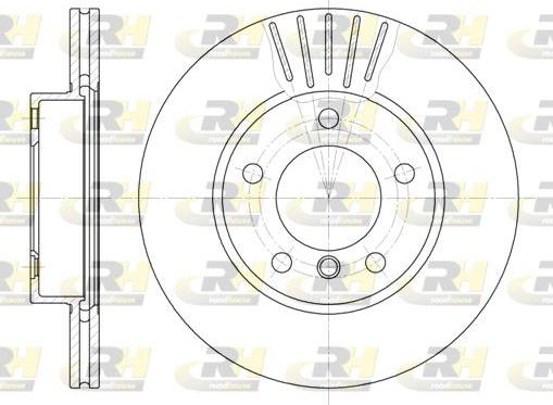 Roadhouse 6324.10 - Тормозной диск www.autospares.lv