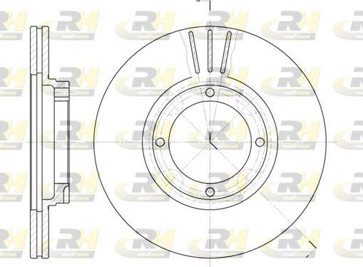 Roadhouse 6374.10 - Bremžu diski autospares.lv