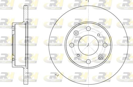 Roadhouse 6370.00 - Bremžu diski autospares.lv