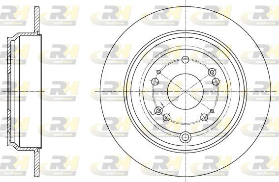 Roadhouse 62515.00 - Bremžu diski www.autospares.lv