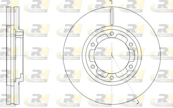 Roadhouse 62093.10 - Bremžu diski www.autospares.lv