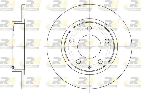 Roadhouse 6206.00 - Bremžu diski www.autospares.lv