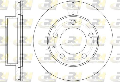 Roadhouse 62035.10 - Brake Disc www.autospares.lv