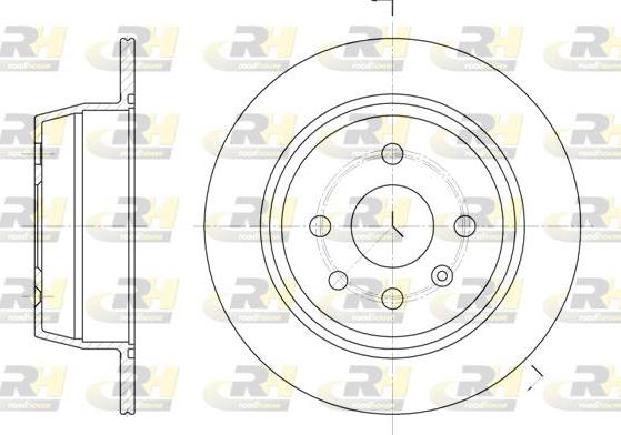 Roadhouse 6207.00 - Bremžu diski autospares.lv