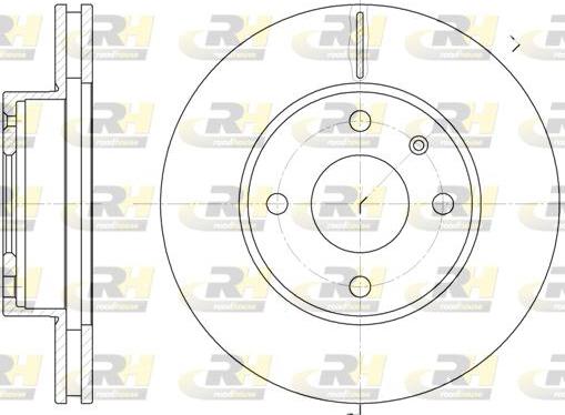 Roadhouse 6215.10 - Bremžu diski www.autospares.lv