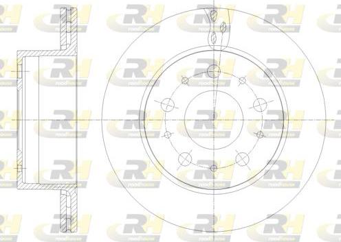 Roadhouse 62109.10 - Bremžu diski autospares.lv