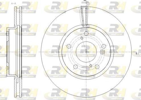 Roadhouse 62112.10 - Bremžu diski www.autospares.lv