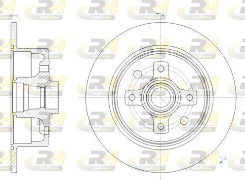 Roadhouse 6217.00 - Bremžu diski autospares.lv