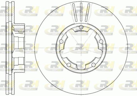 Roadhouse 6234.11 - Bremžu diski www.autospares.lv