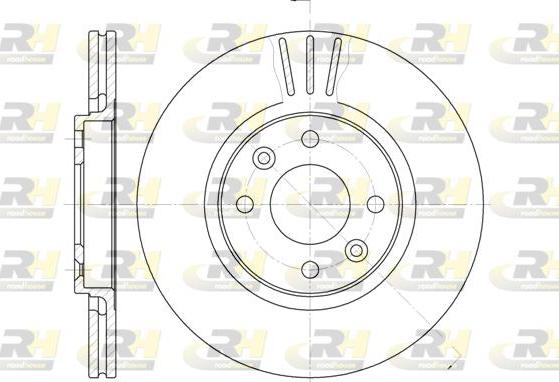 Roadhouse 6236.10 - Bremžu diski autospares.lv