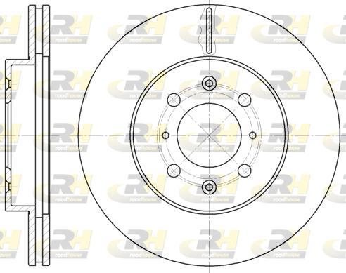 Roadhouse 6224.10 - Brake Disc www.autospares.lv