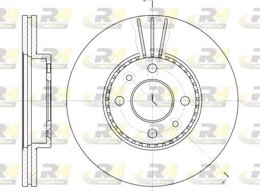 Roadhouse 6227.10 - Bremžu diski autospares.lv