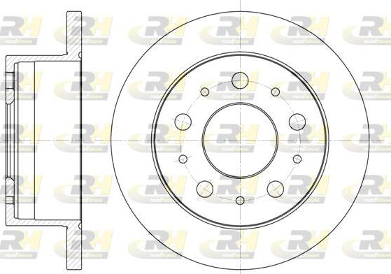 Roadhouse 6741.00 - Bremžu diski autospares.lv