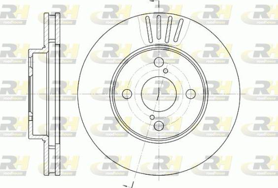 Roadhouse 6742.10 - Bremžu diski www.autospares.lv