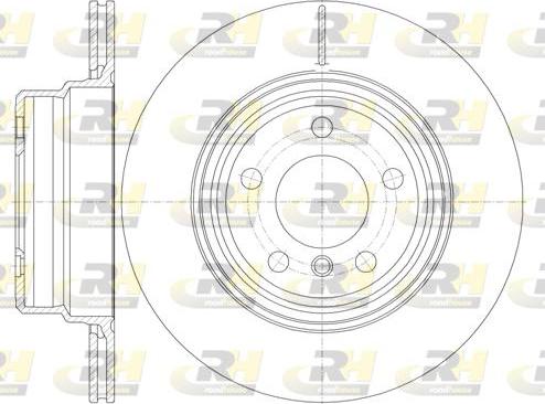 Roadhouse 6755.10 - Bremžu diski autospares.lv