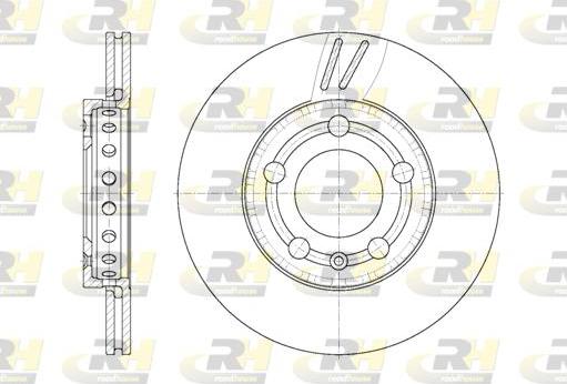 Roadhouse 6709.10 - Brake Disc www.autospares.lv