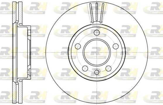 Roadhouse 6708.10 - Bremžu diski www.autospares.lv