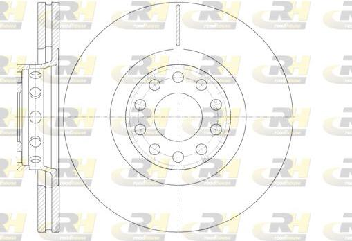 Roadhouse 6781.10 - Bremžu diski autospares.lv