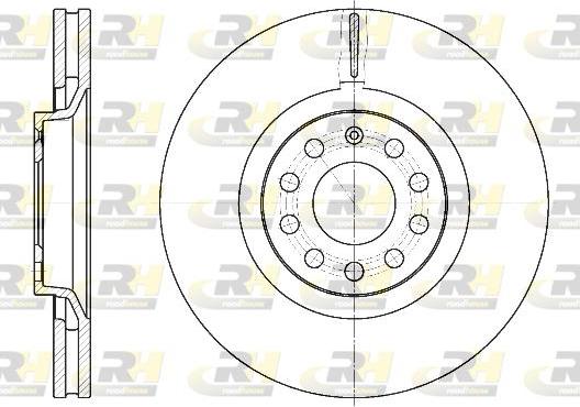 Roadhouse 6730.10 - Тормозной диск www.autospares.lv