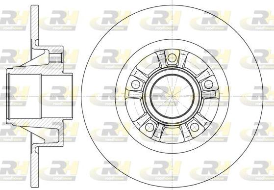 Roadhouse 6733.00 - Bremžu diski autospares.lv