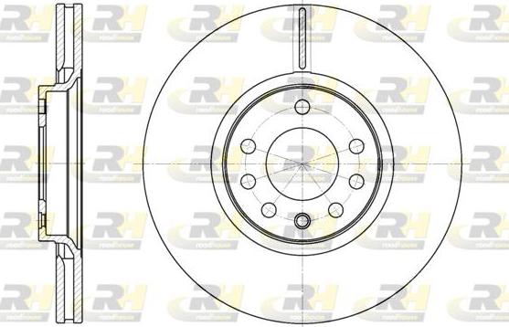 Roadhouse 6729.10 - Тормозной диск www.autospares.lv