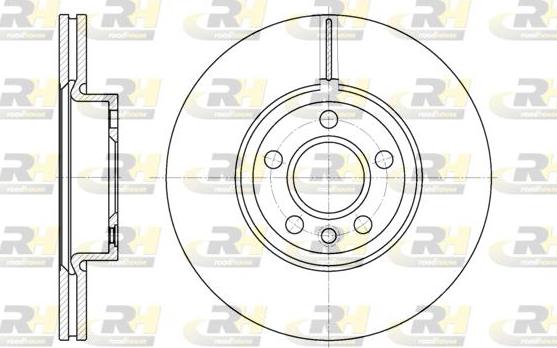 Roadhouse 6728.10 - Bremžu diski autospares.lv