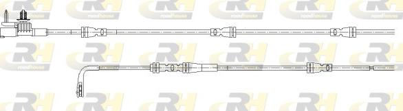 Roadhouse 001185 - Indikators, Bremžu uzliku nodilums www.autospares.lv