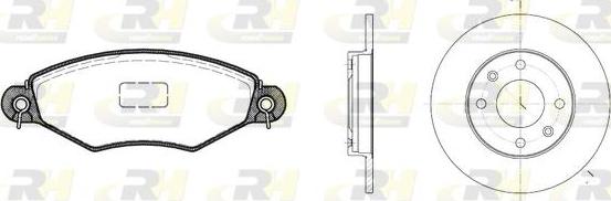 Roadhouse 8643.06 - Дисковый тормозной механизм, комплект www.autospares.lv