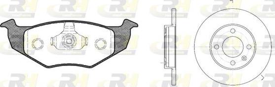 Roadhouse 8609.03 - Дисковый тормозной механизм, комплект www.autospares.lv