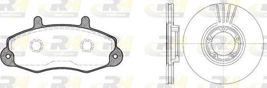 Roadhouse 8391.00 - Bremžu komplekts, Disku bremzes www.autospares.lv