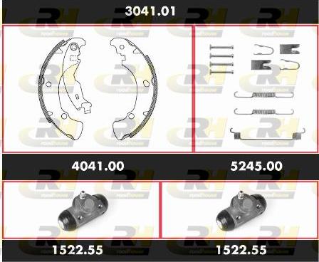 Roadhouse 3041.01 - Bremžu loku komplekts autospares.lv