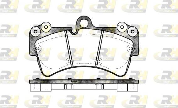 Roadhouse 2995.00 - Bremžu uzliku kompl., Disku bremzes www.autospares.lv