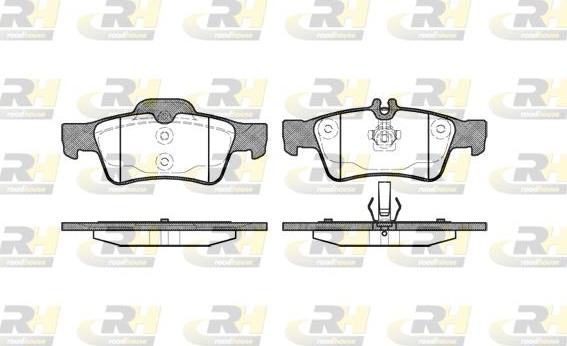 Roadhouse 2991.00 - Bremžu uzliku kompl., Disku bremzes www.autospares.lv