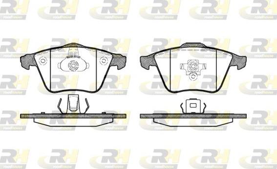 Roadhouse 2964.20 - Тормозные колодки, дисковые, комплект www.autospares.lv