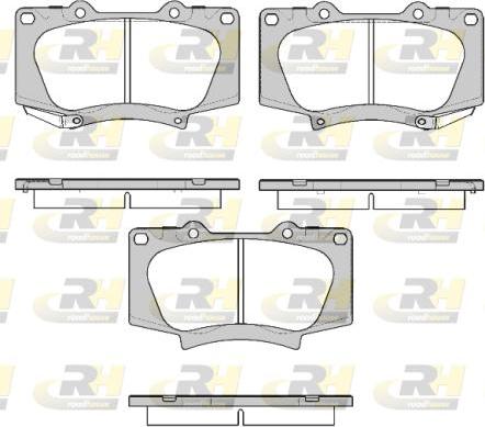 Roadhouse 2988.22 - Bremžu uzliku kompl., Disku bremzes autospares.lv