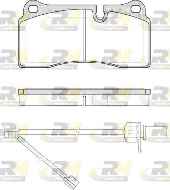 Roadhouse 2983.21 - Bremžu uzliku kompl., Disku bremzes www.autospares.lv