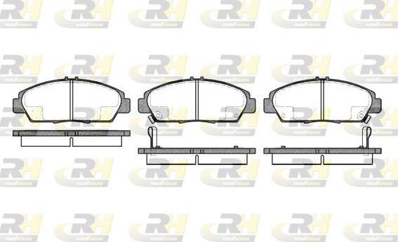 Roadhouse 2406.02 - Bremžu uzliku kompl., Disku bremzes www.autospares.lv