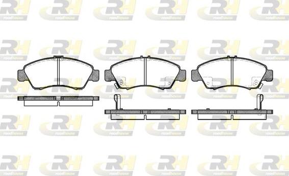 Roadhouse 2419.02 - Bremžu uzliku kompl., Disku bremzes www.autospares.lv