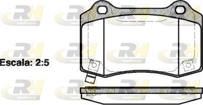 Roadhouse 2434.54 - Bremžu uzliku kompl., Disku bremzes www.autospares.lv