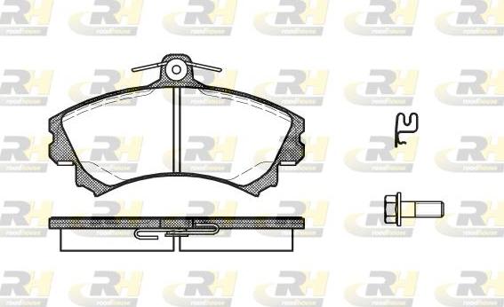 Roadhouse 2590.21 - Bremžu uzliku kompl., Disku bremzes www.autospares.lv