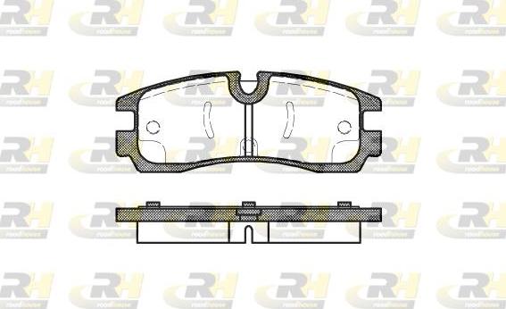 Roadhouse 2566.30 - Bremžu uzliku kompl., Disku bremzes www.autospares.lv