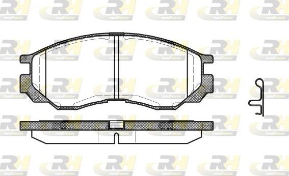 Roadhouse 2583.00 - Bremžu uzliku kompl., Disku bremzes www.autospares.lv